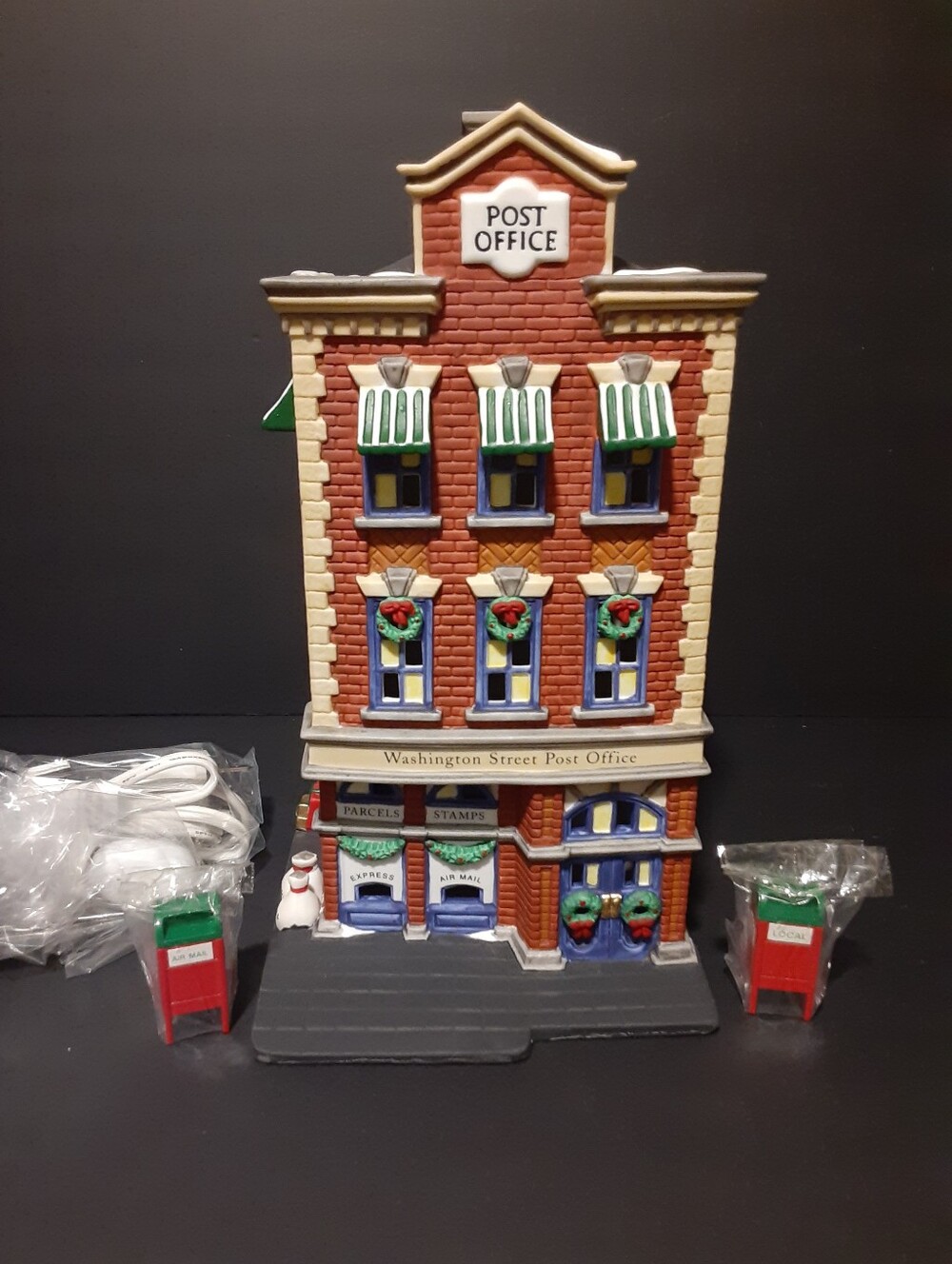 Department 56 "Washington Street Post Office" #58880 Vintage Christmas Village